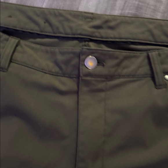 Lululemon 40 men’s ABC pants 5 pocket athletic army green casual - Picture 7 of 11